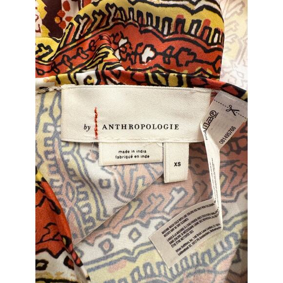 Anthropologie NWT 2 Pc Twist Top Wrap Skirt Set XS Coverup Pool Beach Swim Fairy - Picture 3 of 8